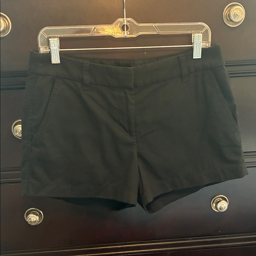 J. Crew Factory Black Tailored Shorts